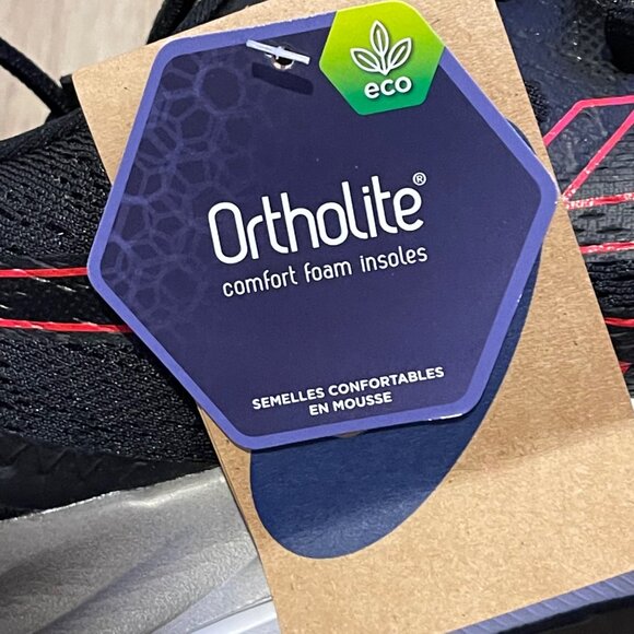 NWT Asics Gel-Excite 8 Running Shoes Mens Size 12.5 Black, Electric Red Wide 4E - Picture 10 of 12